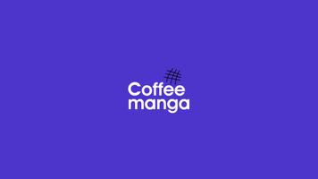 Coffee Manga Cartaz