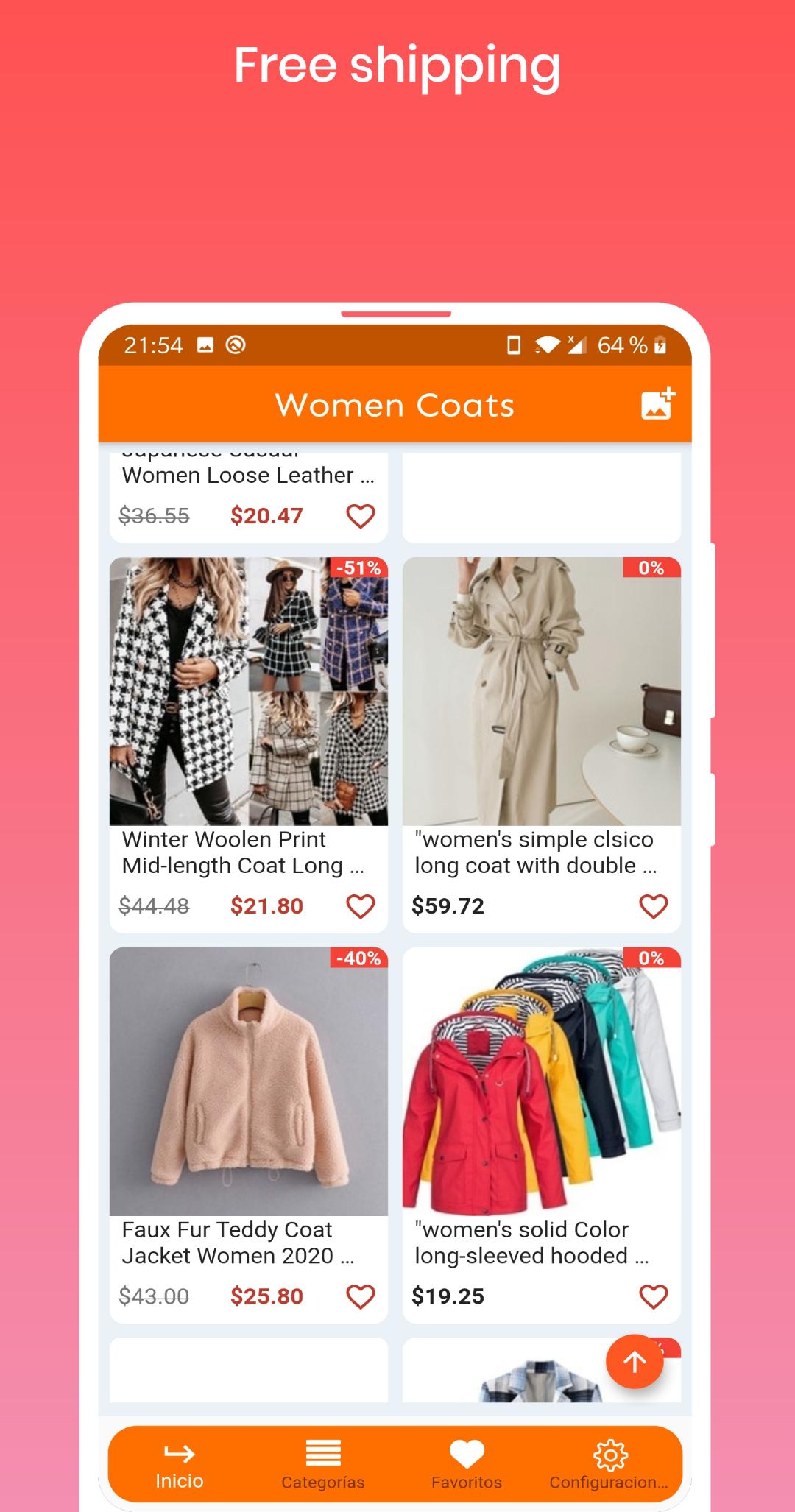 abrigos mujer baratos online chaqueta para mujer for Android - APK Download