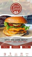 Social Burger Poster
