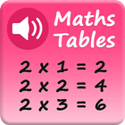 Maths Tables - Voice Guide icône