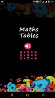 Maths Tables - Voice Guide Affiche