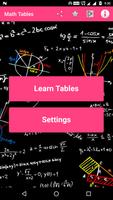 Maths Tables - Voice Guide capture d'écran 1