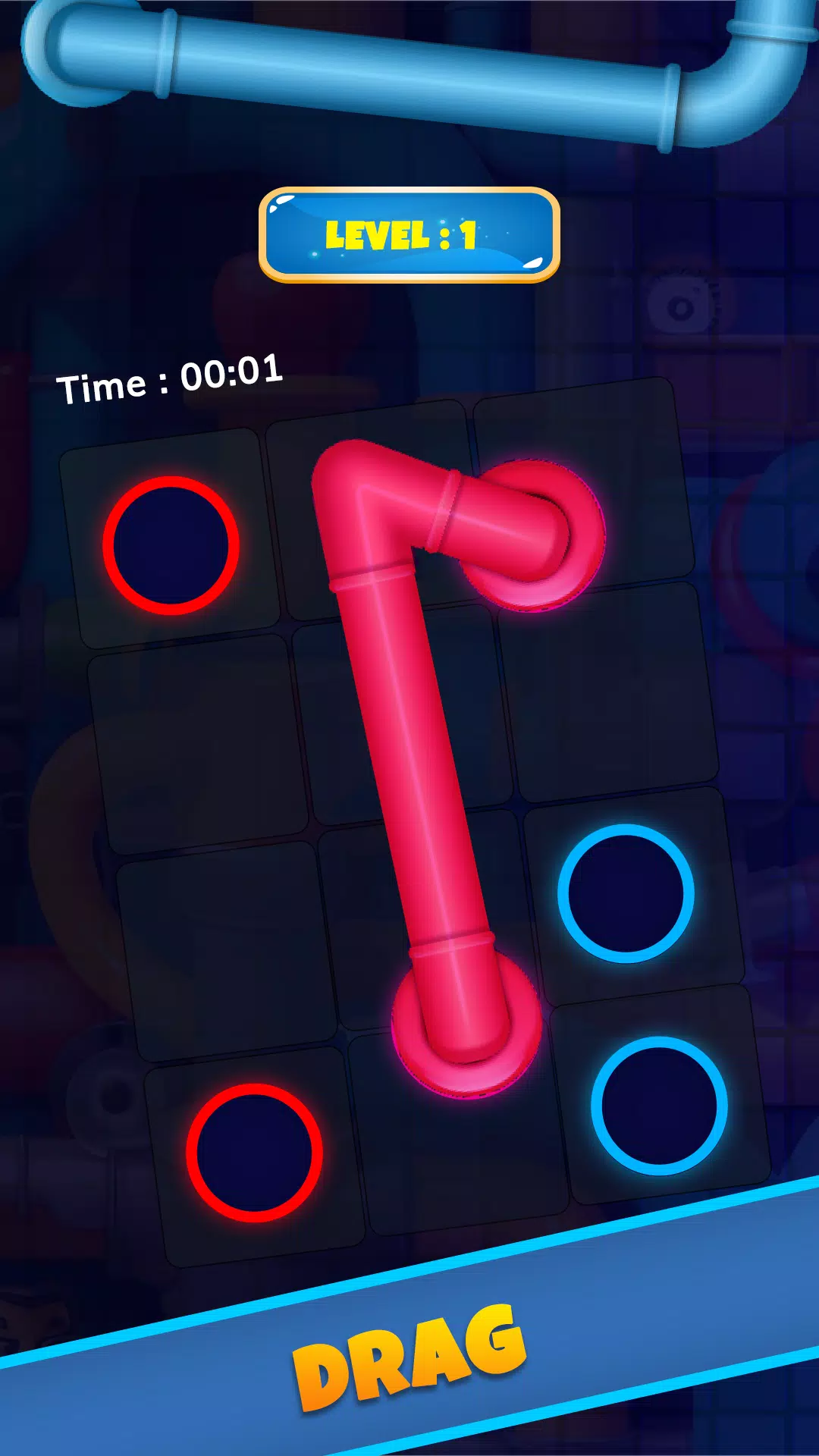 Connect Pipe- Flow Puzzle Game