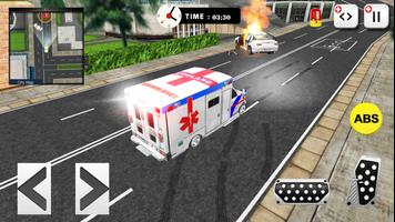 City Rescue Ambulance Driving ảnh chụp màn hình 2
