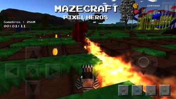 Maze Craft : Pixel Heroes capture d'écran 1