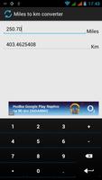 Miles to km converter постер
