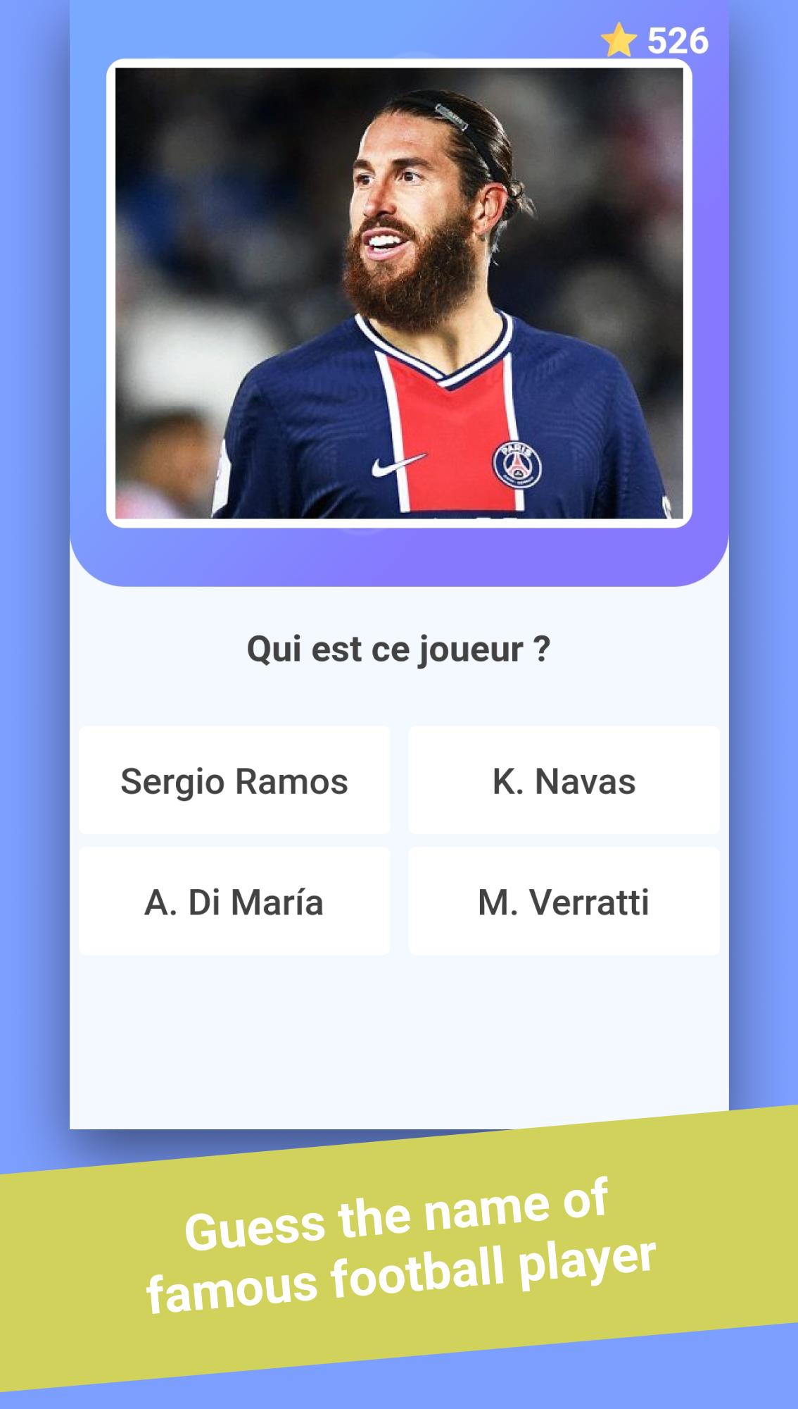 Quiz Soccer - Guess the name for Android - Download