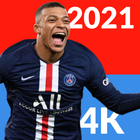 Wallpaper Football 4K Mbappe M biểu tượng