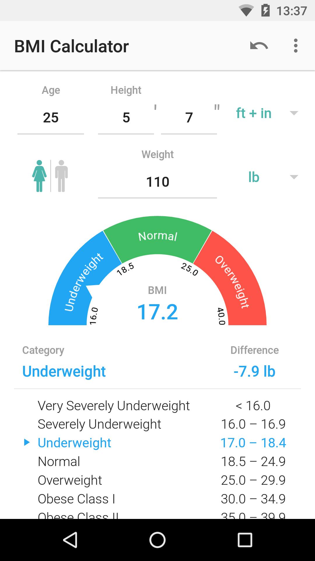 BMI Calculator for Android - APK Download