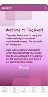 Tagsaver Affiche