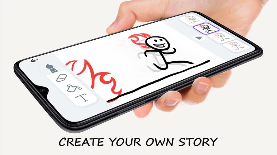Stickman: draw animation, creator & maker, drawing for Android - APK