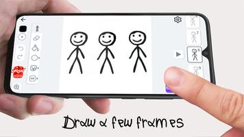 Stickman: draw animation maker screenshot 1