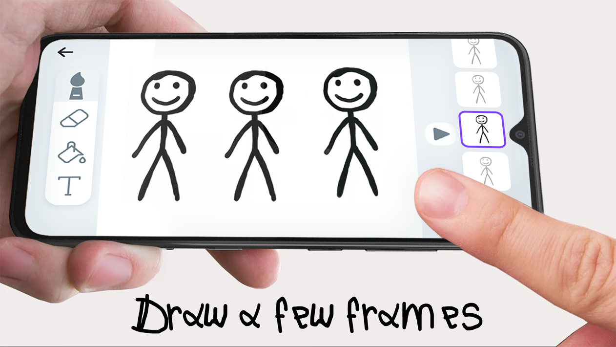 Stickman: draw animation maker screenshot 5