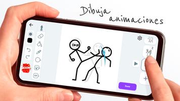 Stickman: dibujar animación Poster