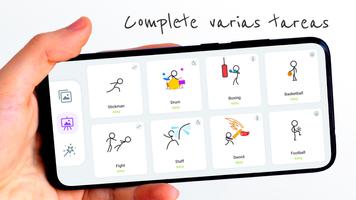 Stickman: dibujar animación captura de pantalla 1