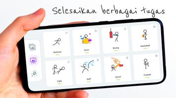 Stickman: menggambar animasi syot layar 1