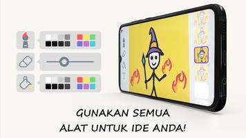 Stickman: menggambar animasi screenshot 2