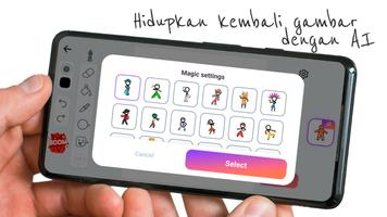 Stickman: menggambar animasi syot layar 2
