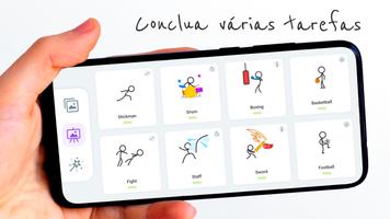 Stickman: desenhar animação imagem de tela 1