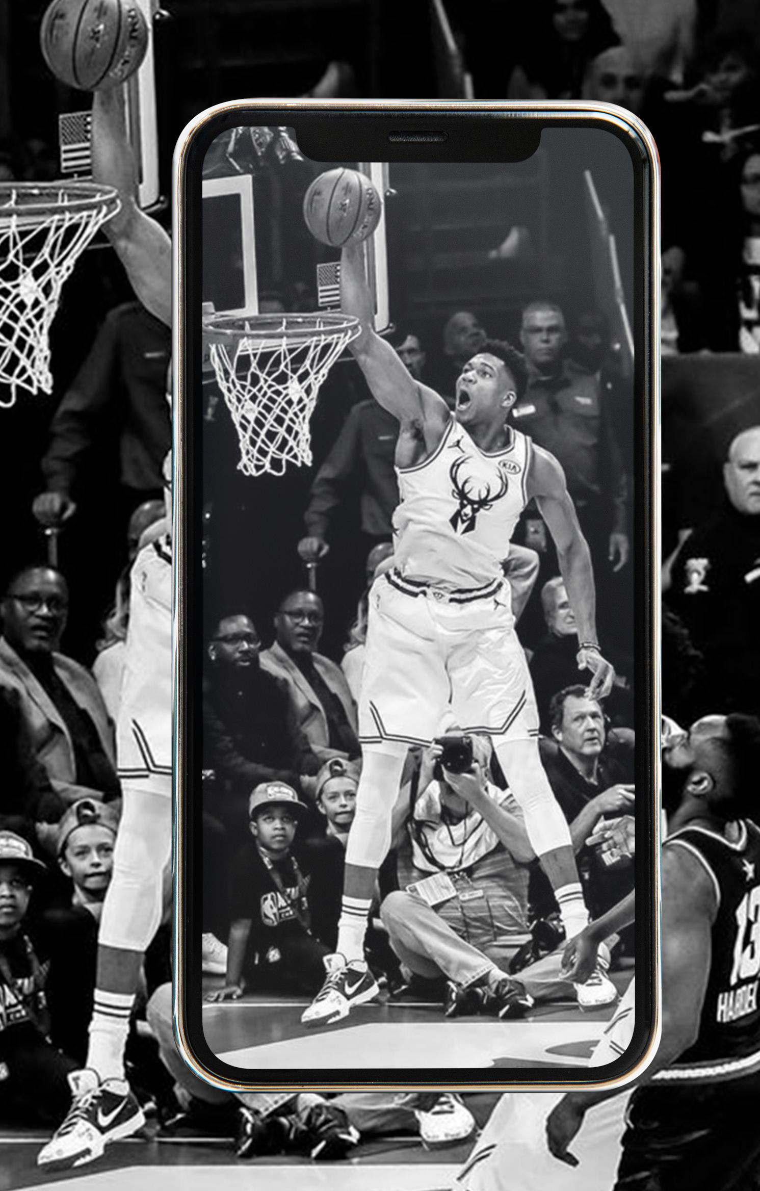 Giannis Antetokounmpo Wallpaper Dunking - Wallpaper Paradise