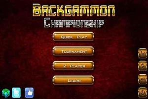 Poster Backgammon Championship