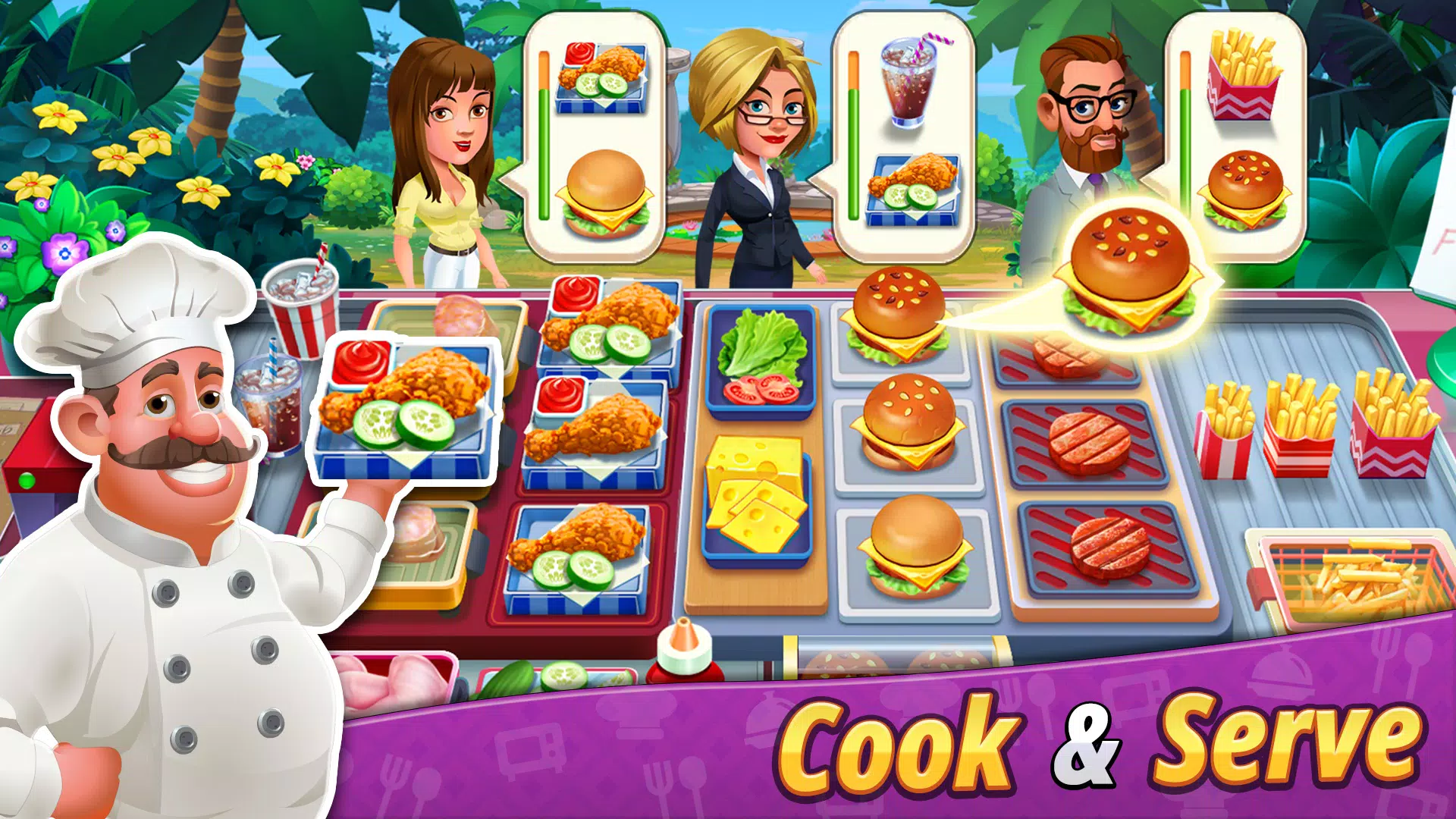 Cooking Fever: Jogo culinário na App Store