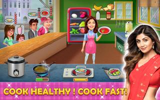 Kitchen Tycoon : Shilpa Shetty - Cooking Game โปสเตอร์