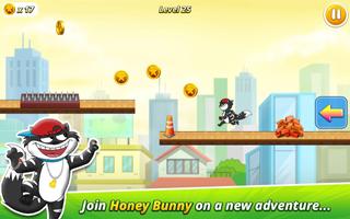 Honey Bunny – Run for Kitty plakat