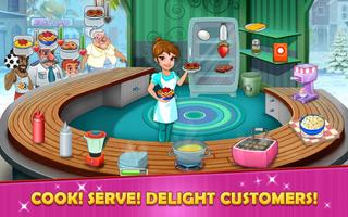 Kitchen story: Food Fever Game پوسٹر