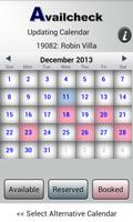 Availcheck Calendar capture d'écran 2