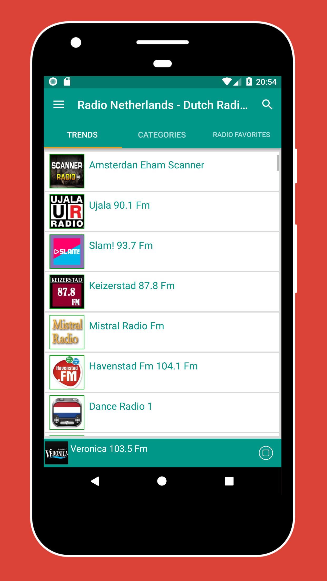 Radio Nederland - FM Radio NL APK pour Android Télécharger
