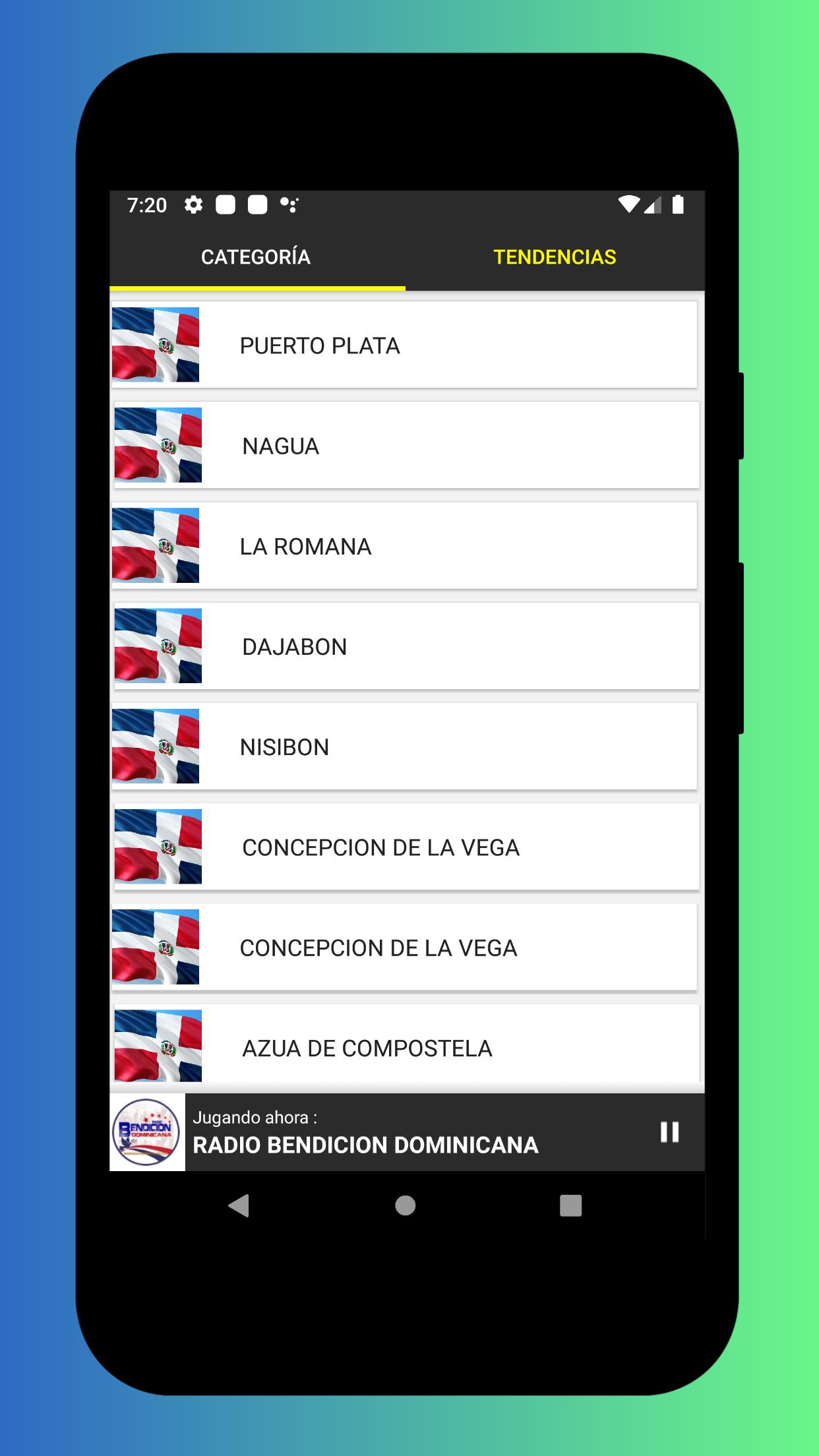 Radios de República Dominicana - Emisoras de Radio pour Android -  Téléchargez l'APK