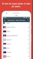 无线电世界 - 所有广播电台 + 互联网收音机调频 海报