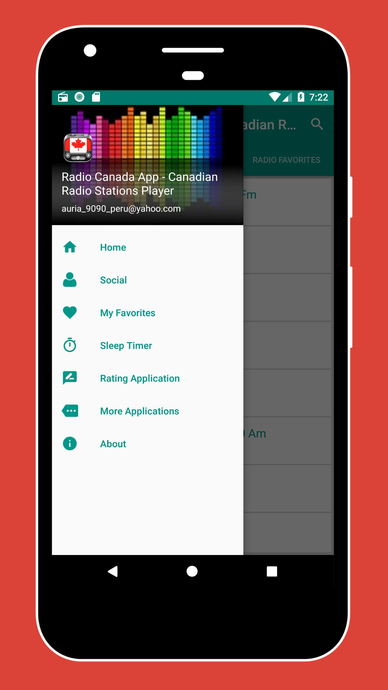 Radio Canada - Radio FM Canada: Internet Radio App pour Android -  Téléchargez l'APK