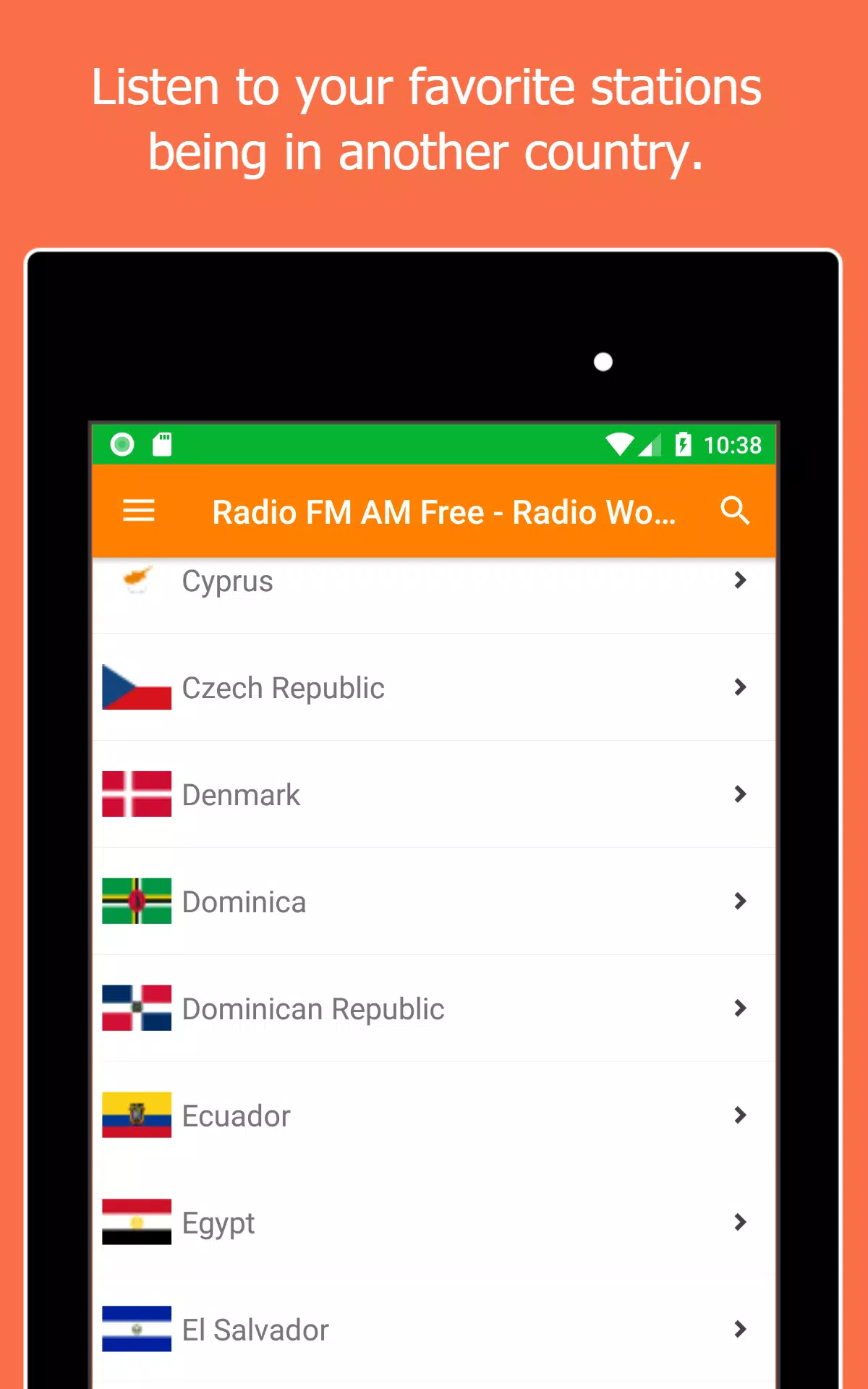 Radio dans le Monde Entier FM APK pour Android Télécharger