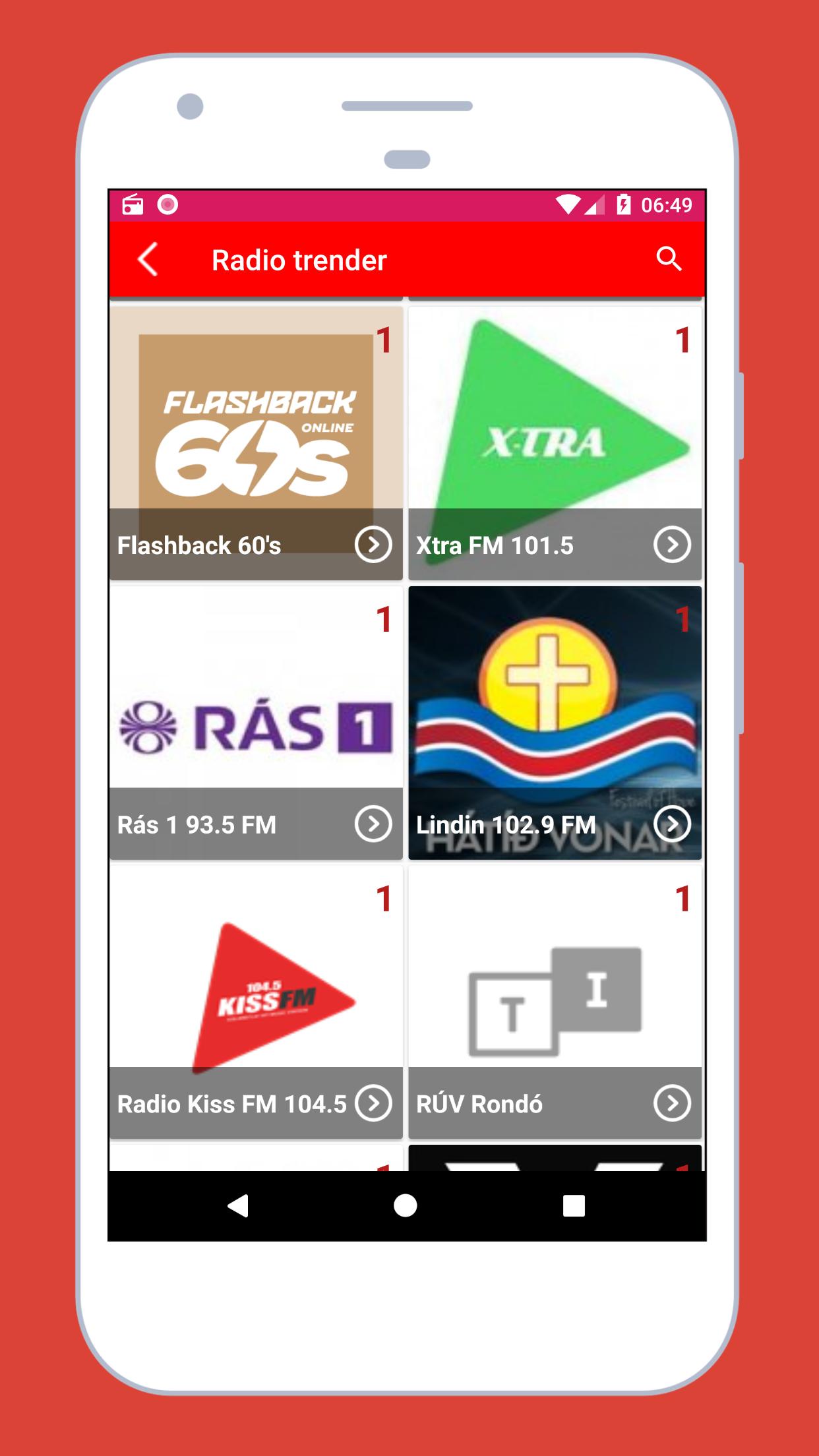 Radio Iceland + Radio FM Iceland - Icelandic Radio for Android ...