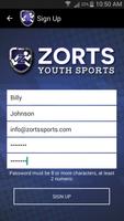 Zorts Sports poster