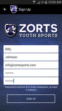 Zorts Sports 海报