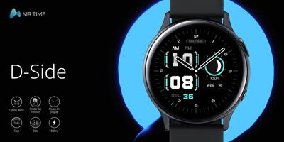 D-Side: Watch Face by TIMEFLIK Affiche