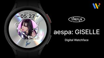 aespa: GISELLE X TIMEFLIK Cartaz