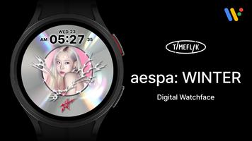 aespa: WINTER X TIMEFLIK Affiche