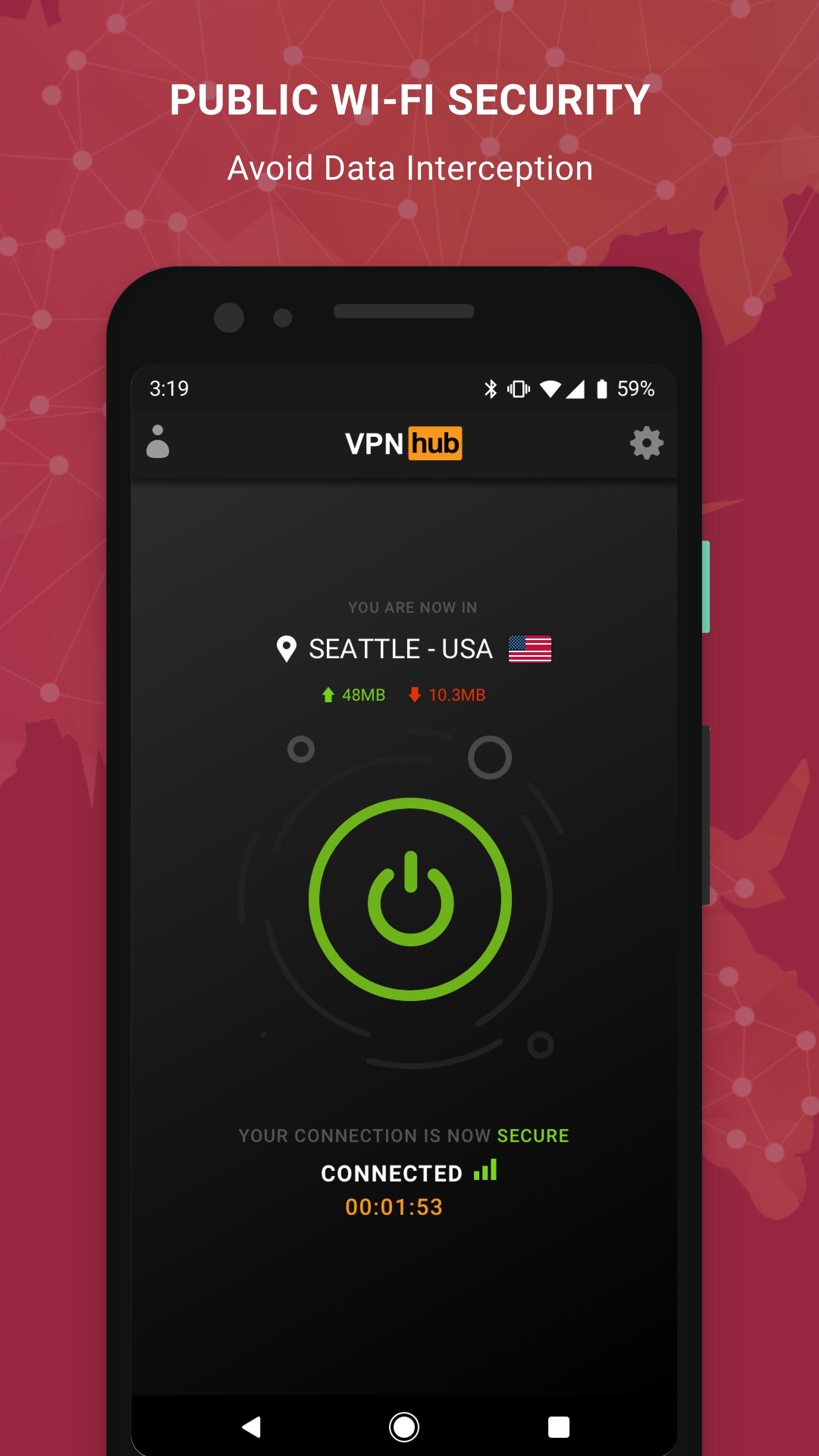 Free VPN - VPNhub for Android: No Logs, No Worries for Android - APK