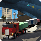 ikon Bandara Kendaraan Cargo Plane Truck Driver