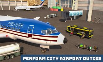 Bandara Kendaraan Cargo Plane Truck Driver screenshot 1