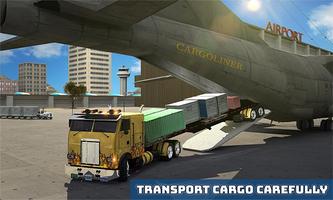 Conducteur de camion de transport par avion capture d'écran 2