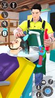 Hair Tattoo: Barber Salon Game اسکرین شاٹ 1