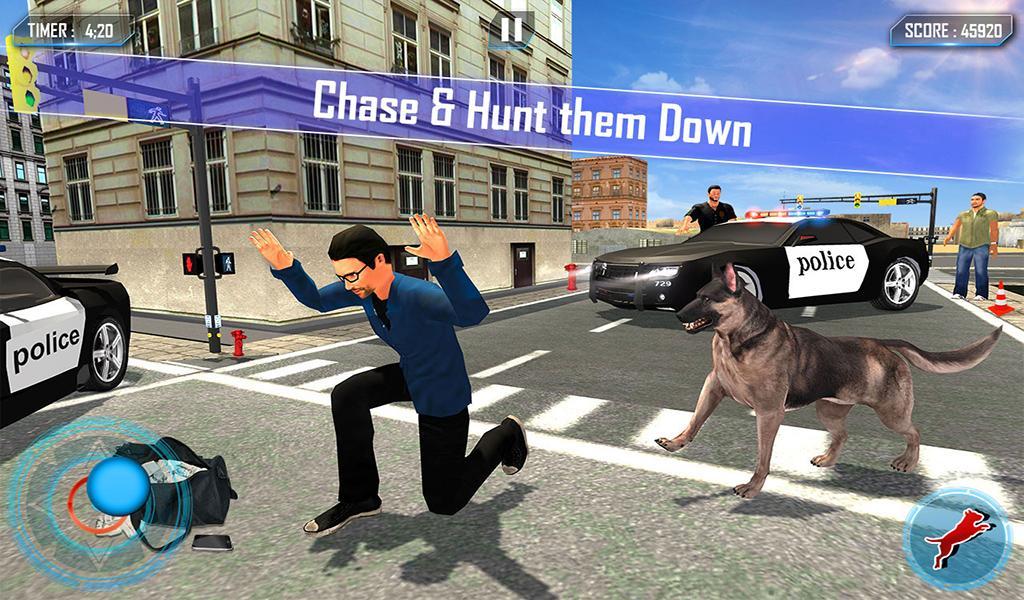Police Dog Simulator 2019 Police Chase Crime City For Android Apk Download - full guide police dogs update in mad city mad city pets roblox mad city new update