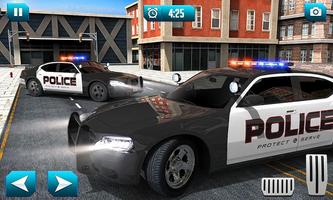 Poursuite policière simulateur conduite automobile capture d'écran 2