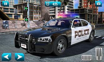 Poursuite policière simulateur conduite automobile capture d'écran 3