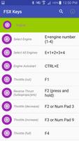FSX Key Commands ภาพหน้าจอ 1